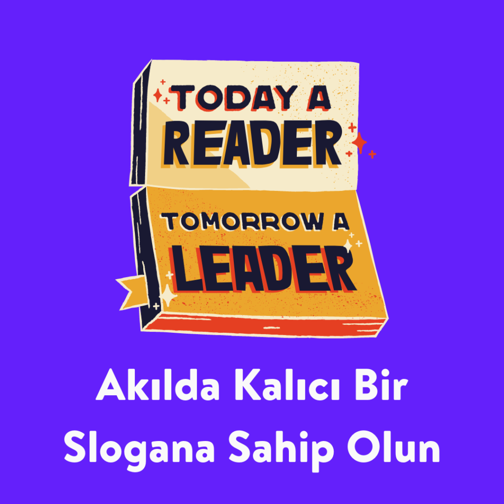 Slogan yaratın