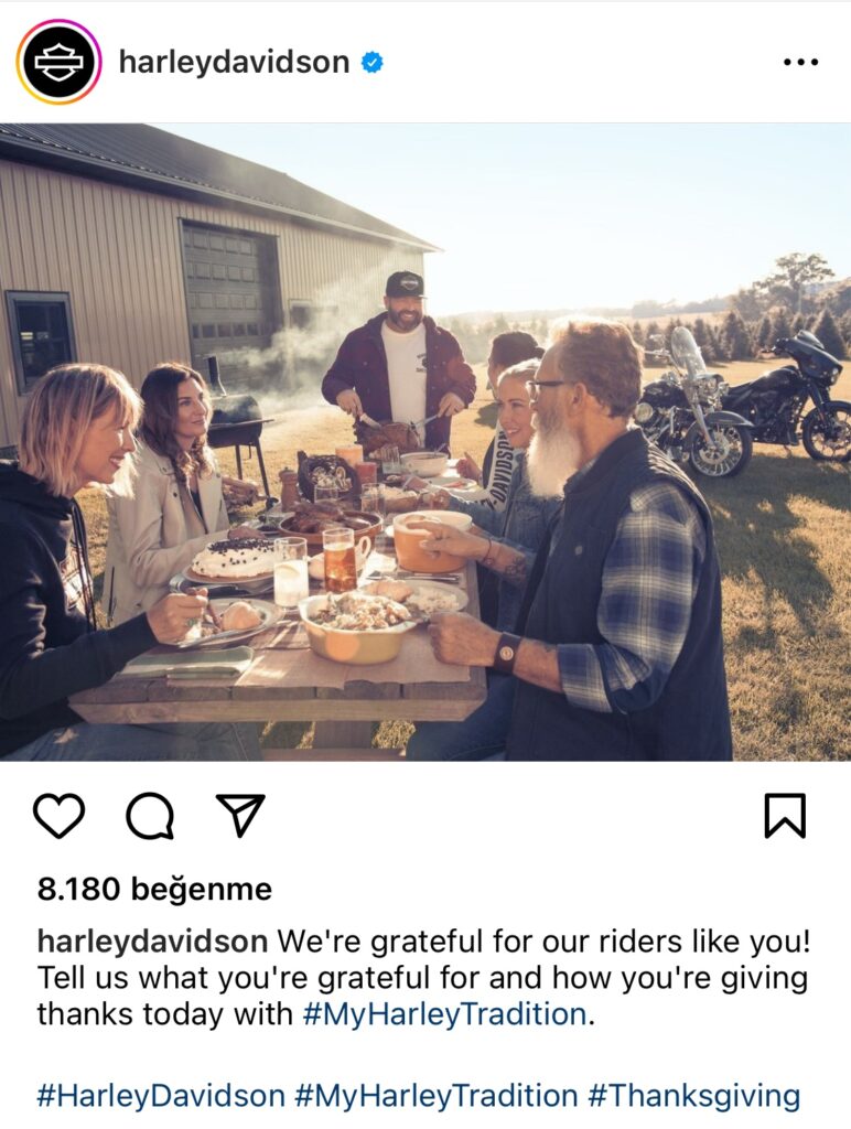 Başarılı marka stratejileri ile ilerleyen Harley Davidson markasının müşterilerine duygusal bağlılığı.